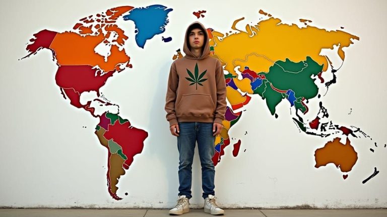Âge légal pour fumer du cannabis dans le monde