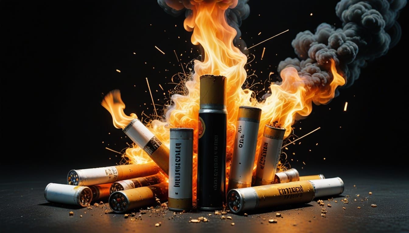 Batterie de cigarette électronique qui exploser : Tout ce que vous devez savoir