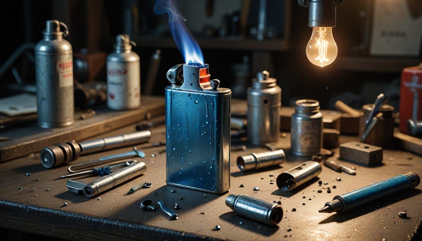 Briquet à gaz qui fuit : Guide complet de réparation et prévention