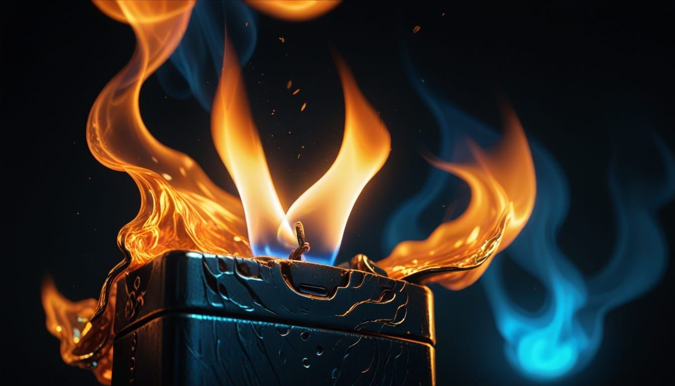 Briquet qui sort une flamme unique : Le guide complet